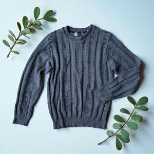 Oscar De La Renta Vintage Dark Gray Men’s Sweater